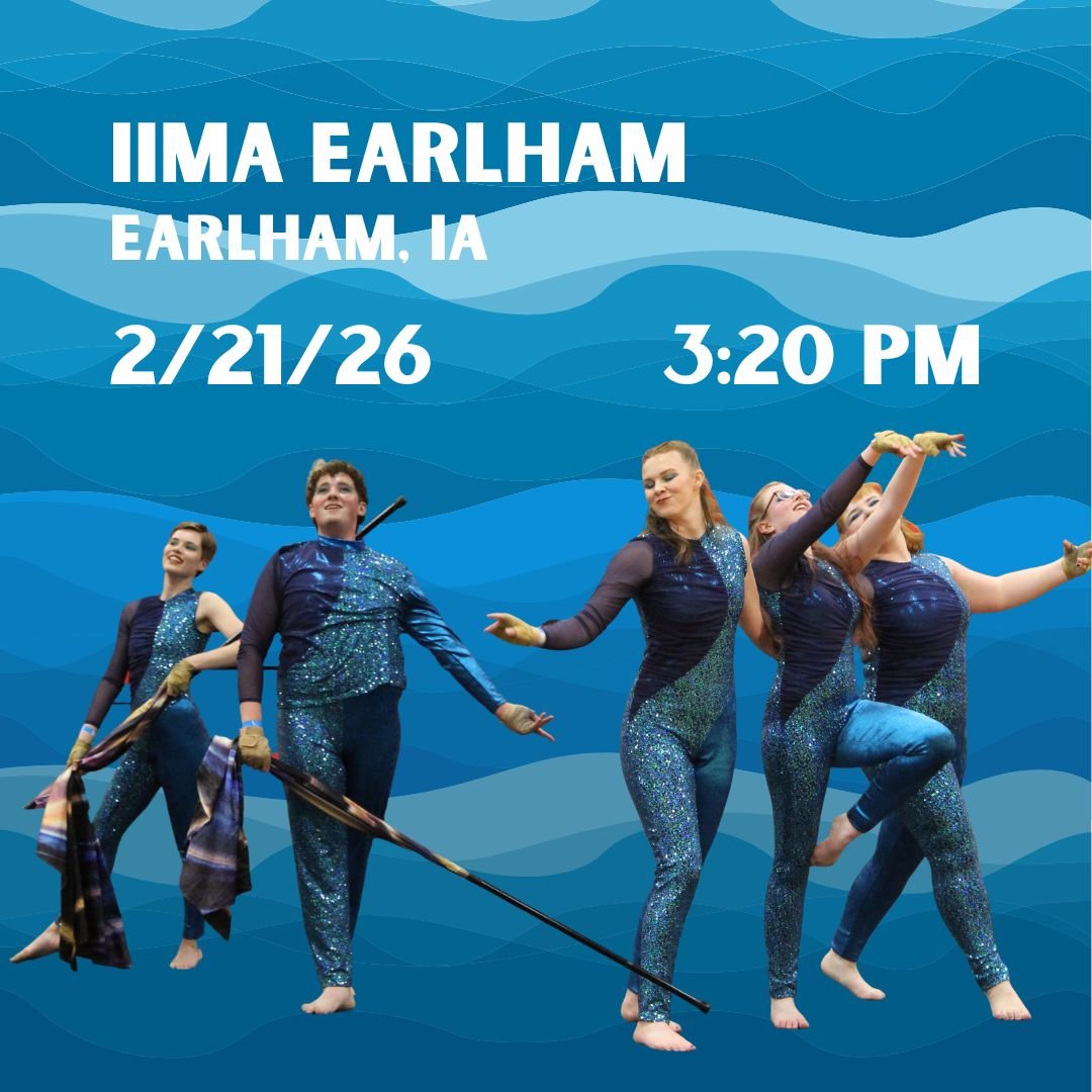 Come see XRG perform today at IIMA Earlham!! Performance at 3:20pm #CrossroadsIndoor #XRG #WGI
