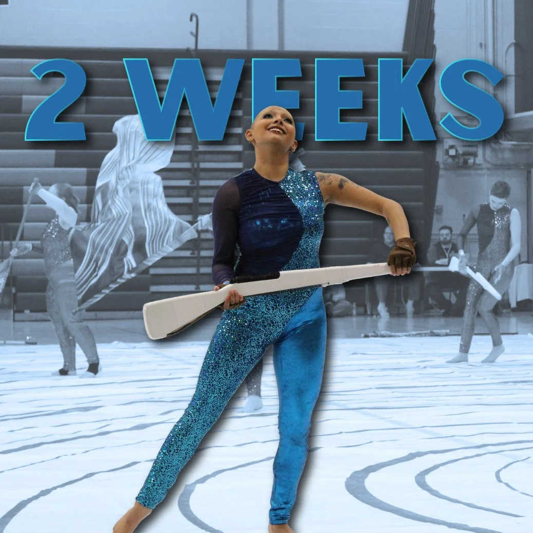 2 weeks until WGI Championships!!! #XRIndoor #XRG #WGI