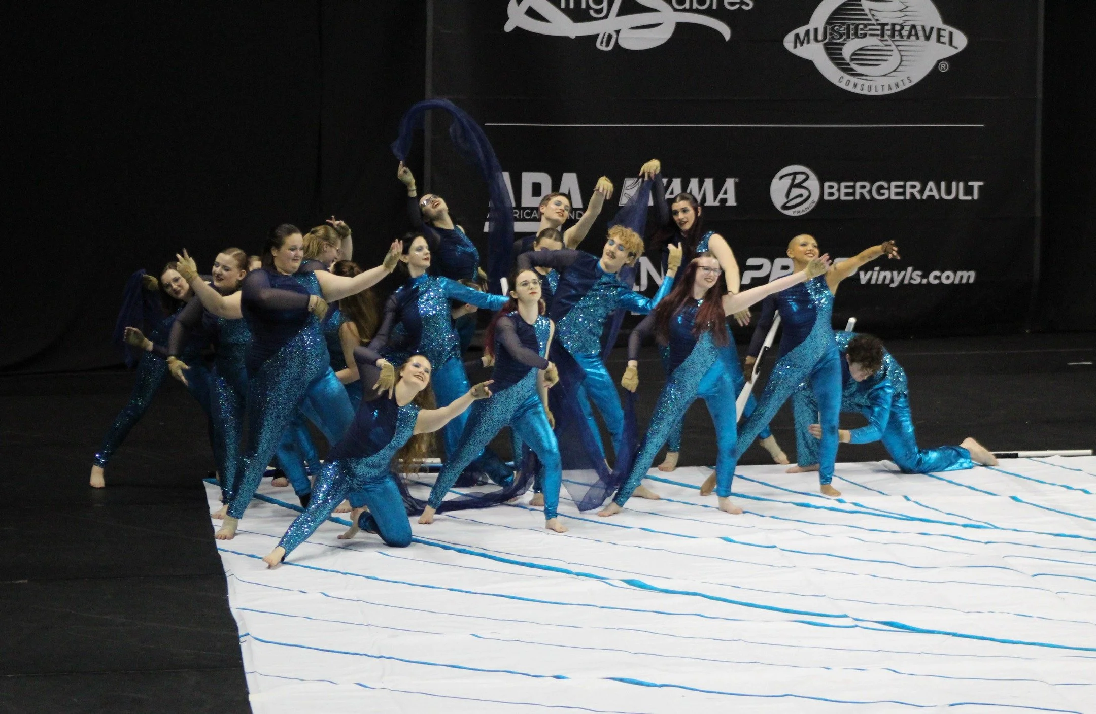 Ending the 2026 season with a splash and a solid 83.89 score. Congratulations to @xrguard for a phenomenal season ❤️ #XRIndoor #XRG #WGI #Championships