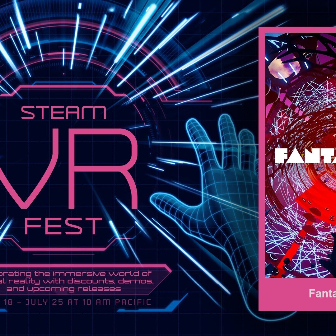 Many thanks to Steam for selecting Fantasynth One for the Steam VR Fest 2022.