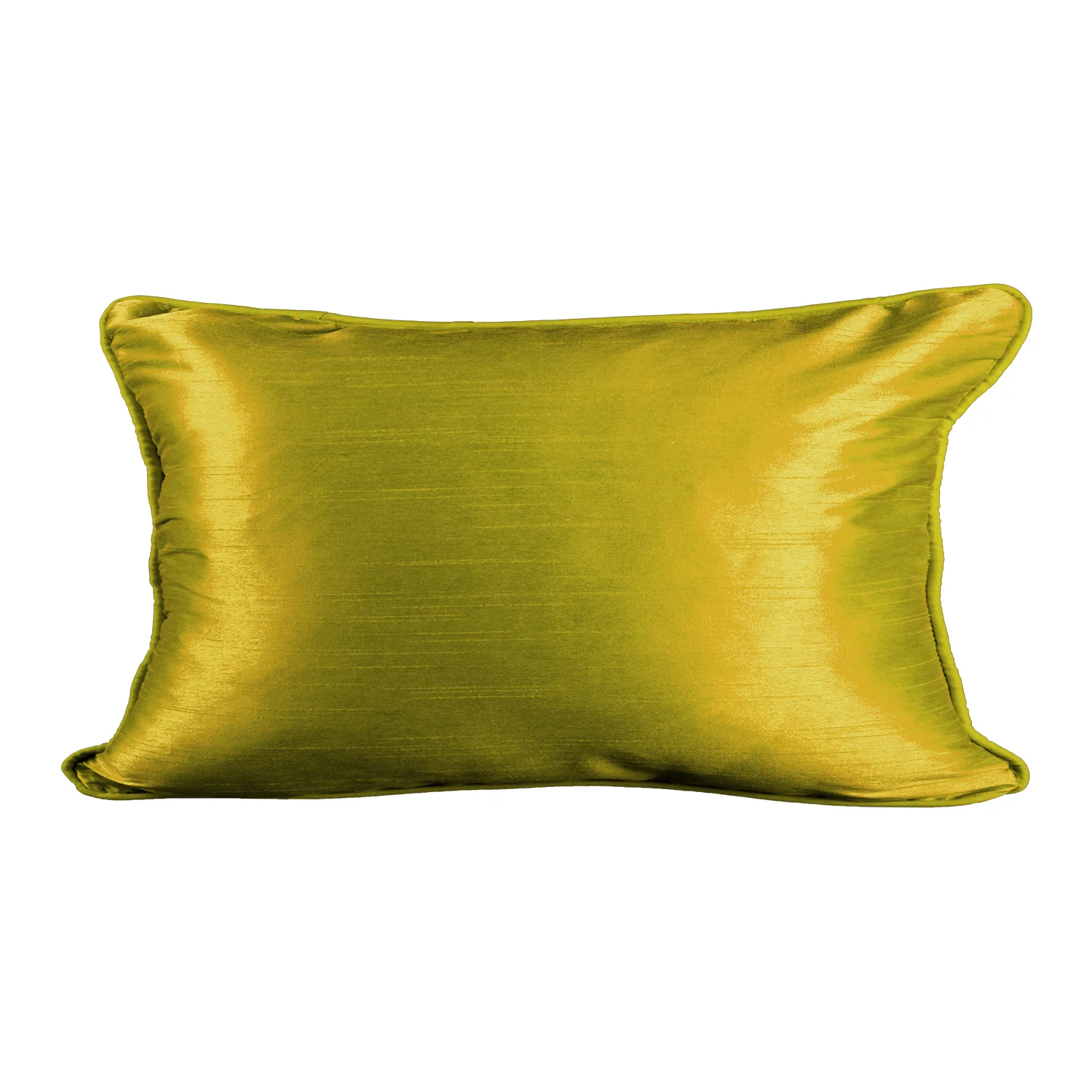 chartreuse lumbar pillow