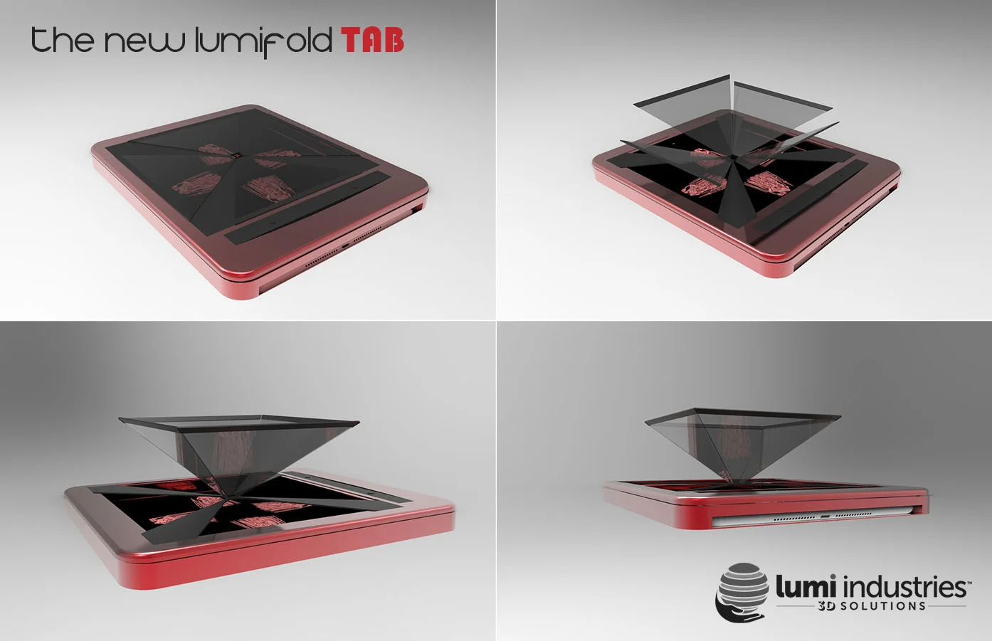 The New Lumifold tablet version, renderings 2015