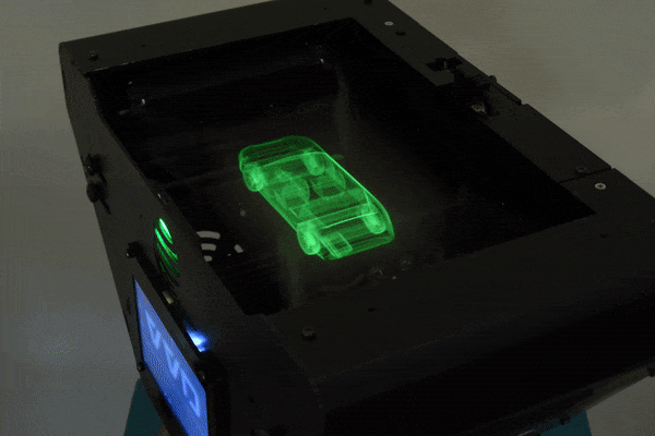 Modello 3D di un’ automobile degli studenti di Atlantica College su VVD.