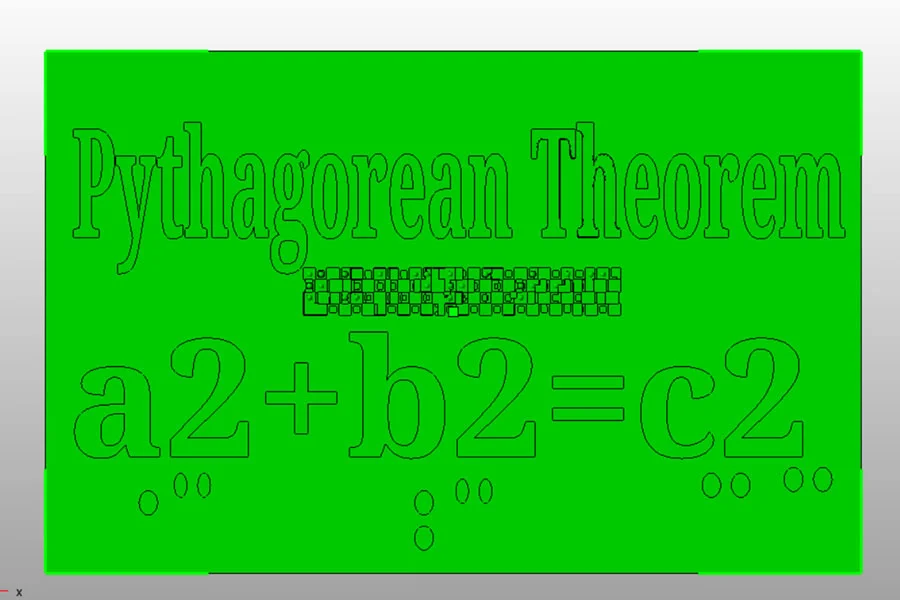 Teaching Pythagora’s Theorem to to young blind kids, by Mount St. Mary’s students