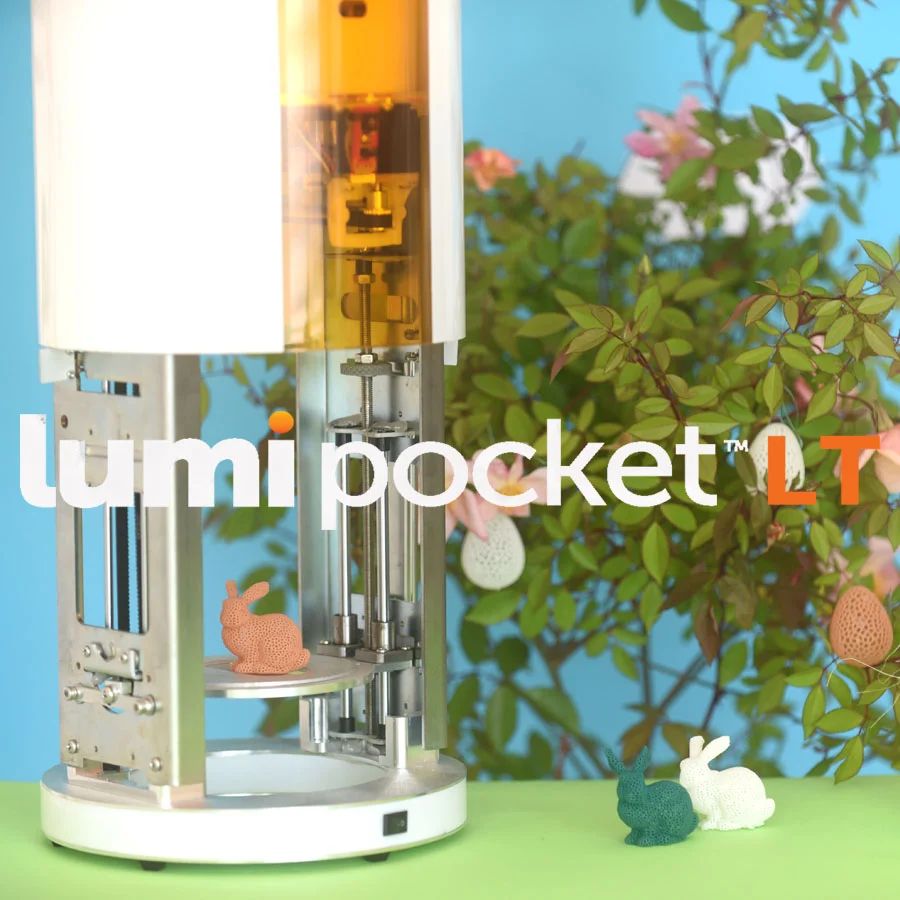 LumiPocket LT low cost Multipurpose stereolithography 3D printer, designed by Makers for Makers. Learn more