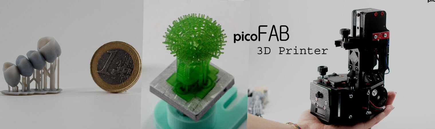 tunnel ik heb dorst Een evenement Lumi Industries — PicoFAB 3D printer at your fingertips