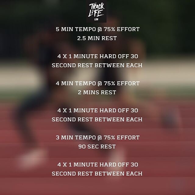 Fresh week and we are back with another interval session that will have you feeling EPIC 💥

Tag a friend and get stuck in 🔥