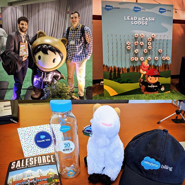 The #demandDrive marketing team had a great time at Salesforce World Tour Boston! Thanks @salesforce for showing us exciting new features, upcoming trends, and how to blaze our own trail!
#salesforcetour #trailblazers #donutwall #swag