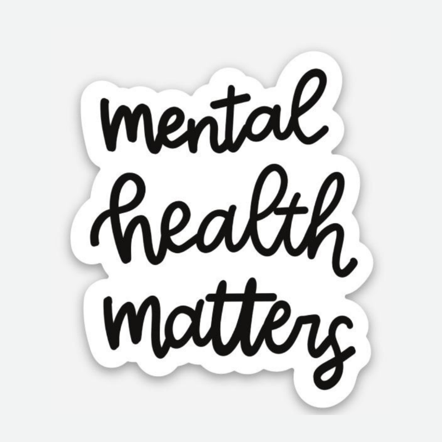 Mental health matters Sticker Paper Stickers, Labels & Tags etna.com.pe