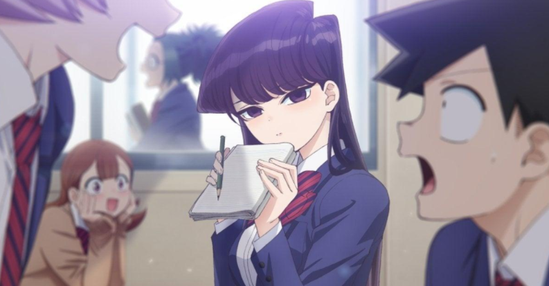 Animanga as therapy: Komi-san, Sweat and Soap, and Anxiety