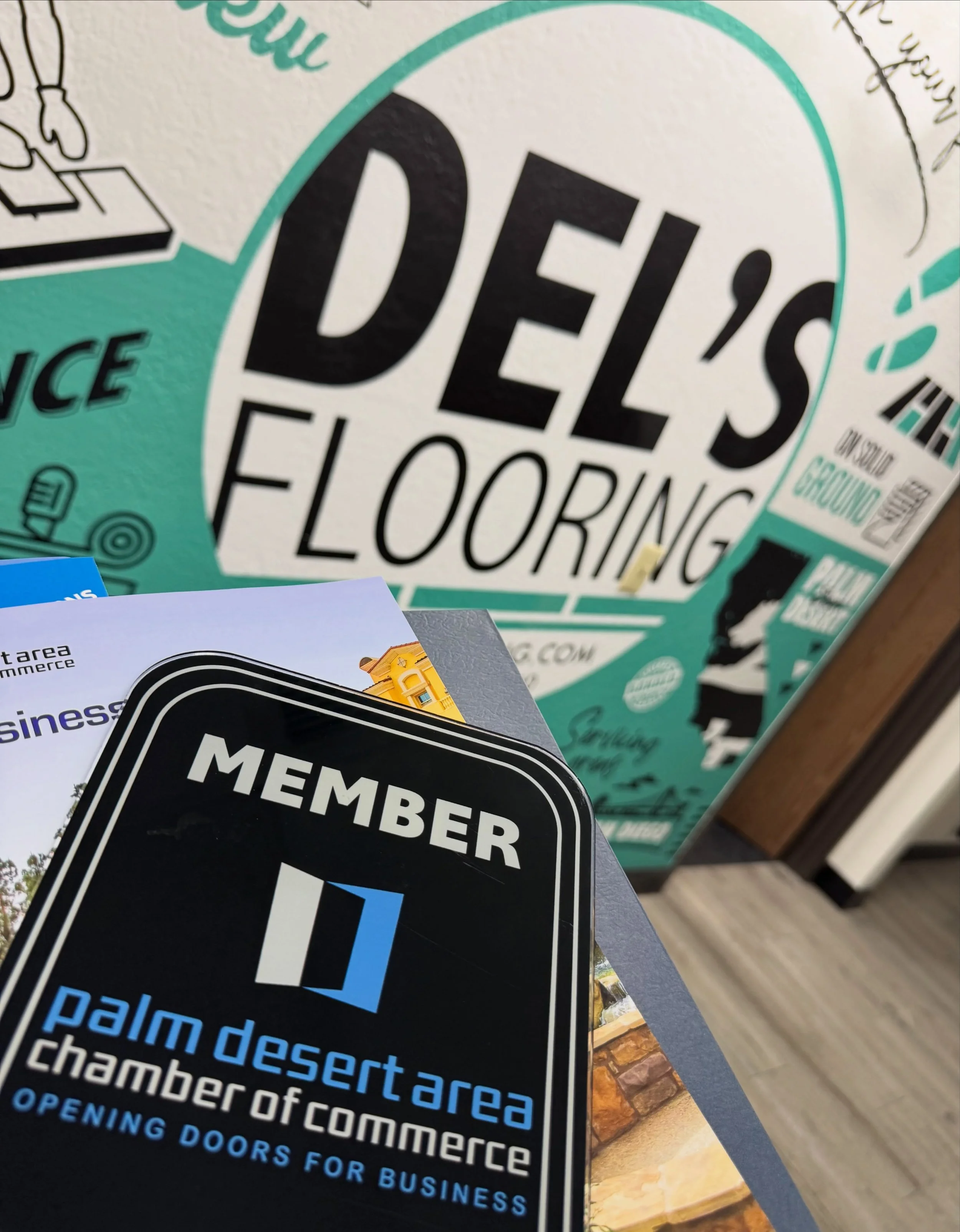 Proud to support local small businesses! Del&rsquo;s Flooring has been in Palm Desert since 1997 specializing in Commercial, Hospitality and Custom Home finishes of all sizes!

@palmdesertareachamber