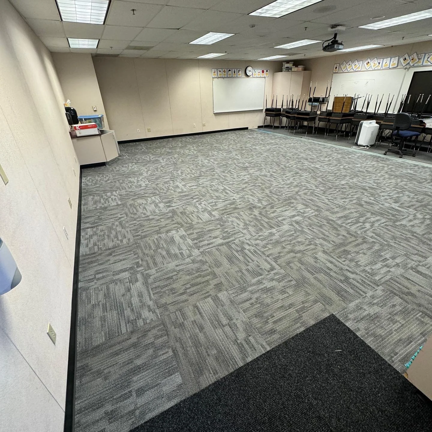 Classroom carpet &amp; walk off mat 👌
