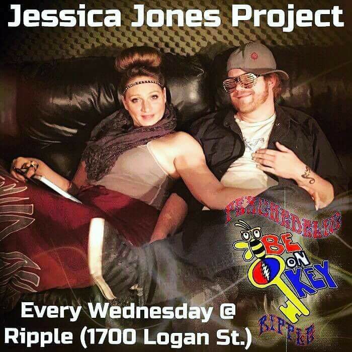 "This is a Man's World" Jessica Jones Project at Be On Key Psychedelic Ripple  2.2.17