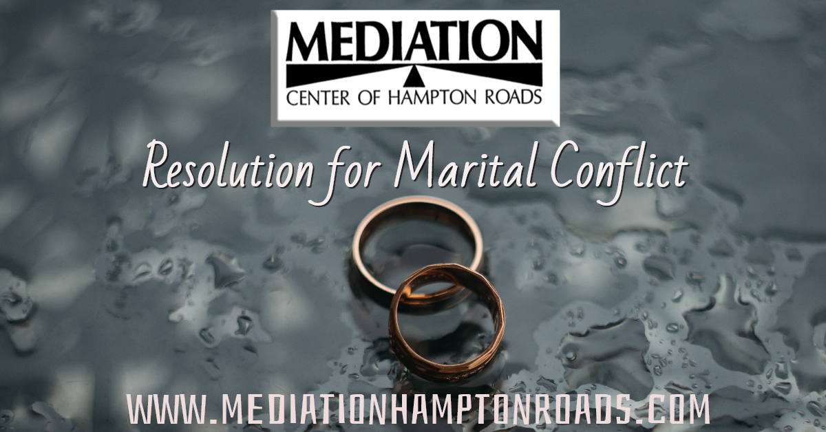 Resolution For Marital Conflict