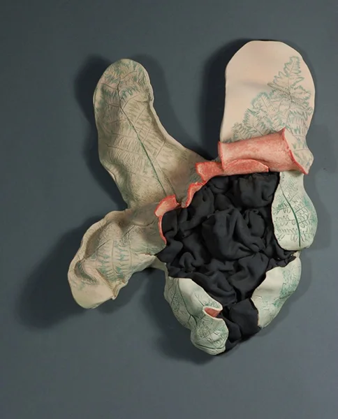Fernurture #3 stoneware 2011 16 x 16 x 5"
