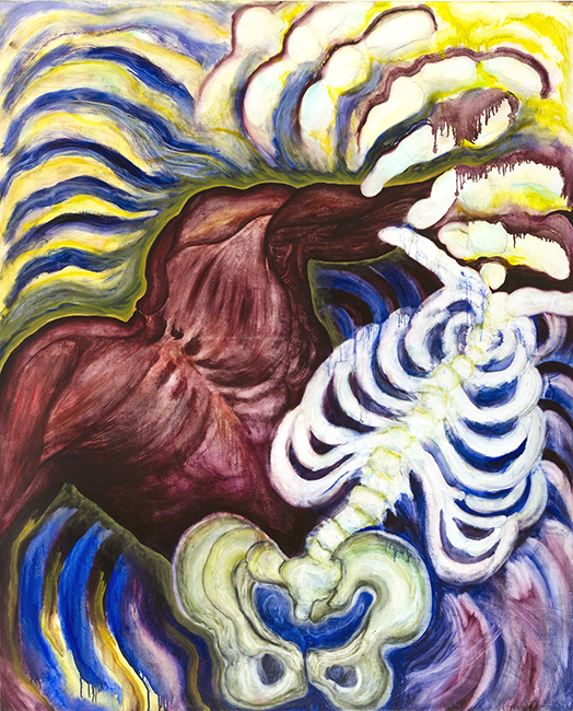 Body and Soul #1 1998 oils/canvas 60 x 48"
