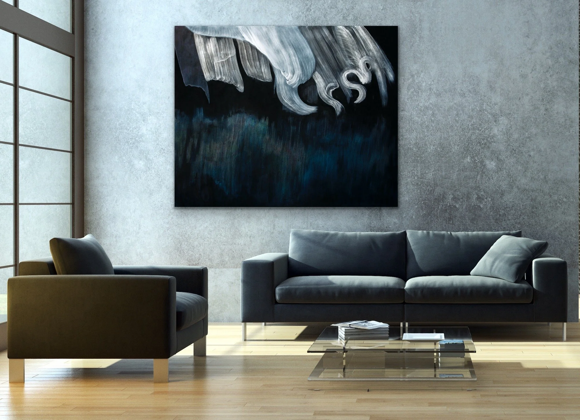 Autumn Nocturne #2  in an interior setting