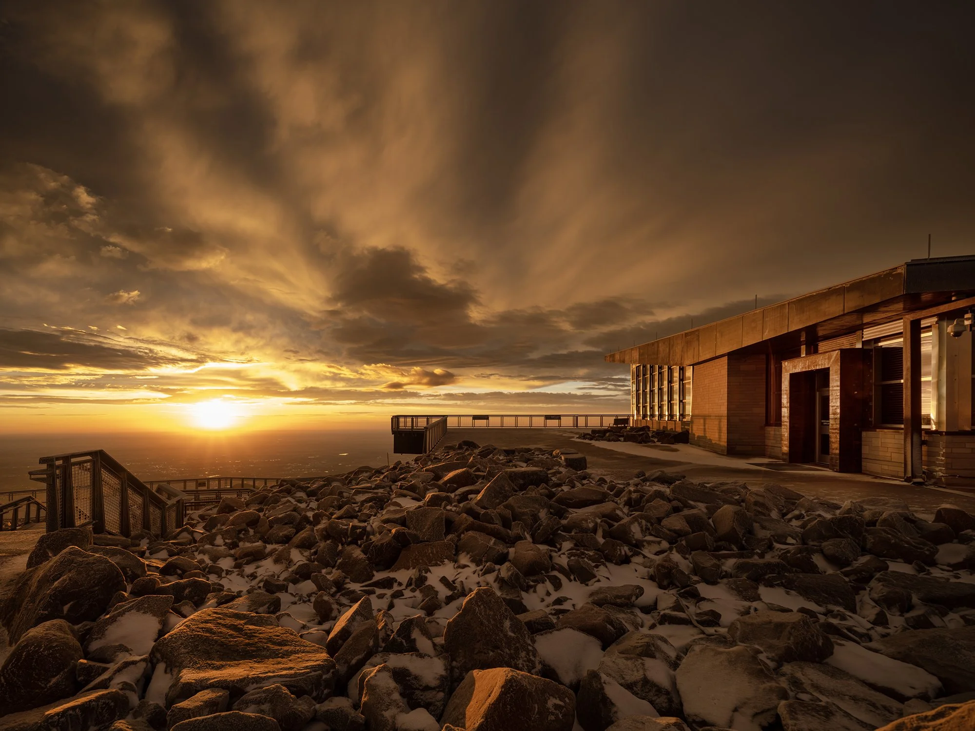 Pikes Peak Visitor Center in Film + Photos