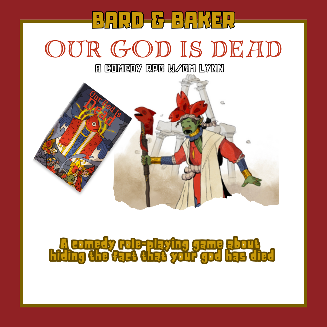 Our God Is Dead w/GM Lynn