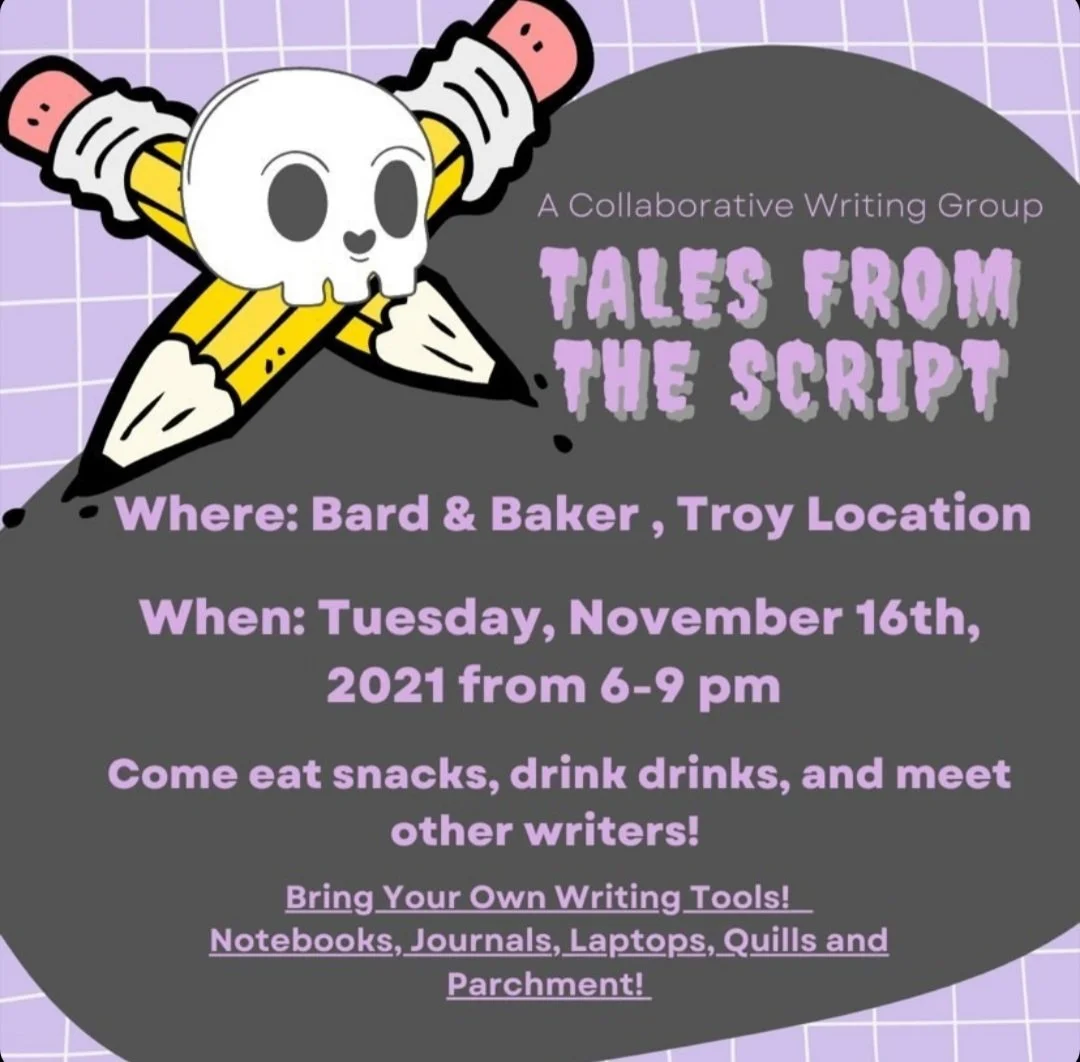 Tales from the Script: a collaborative writing group meetup