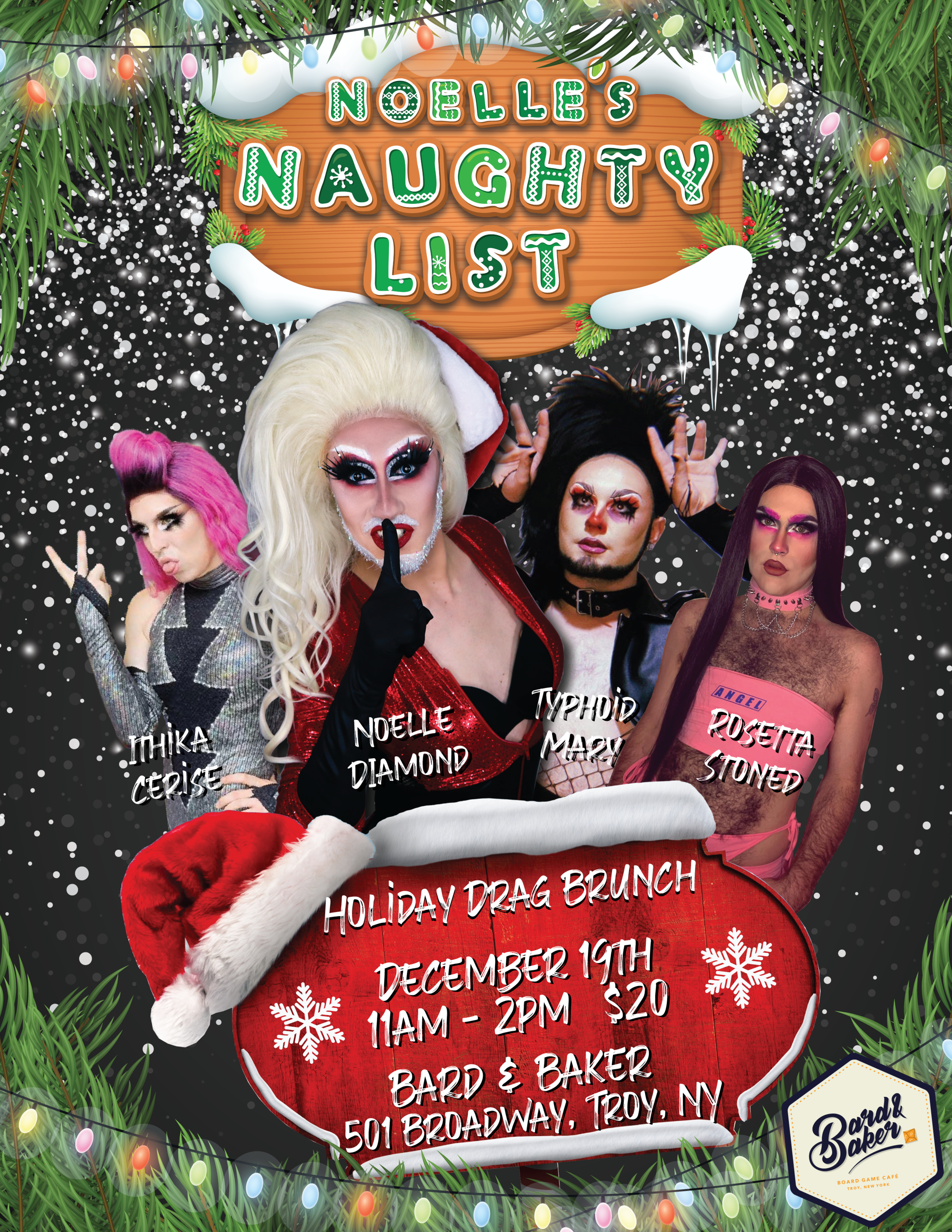 Sunday Drag Brunch: Noelle's Naughty List!