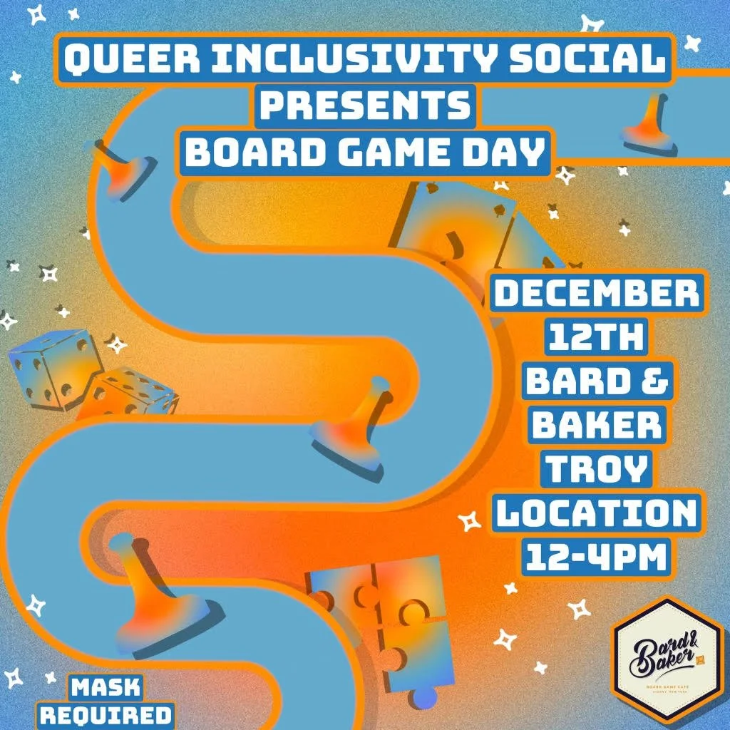 Queer Inclusivity Social: Board Game Day!!