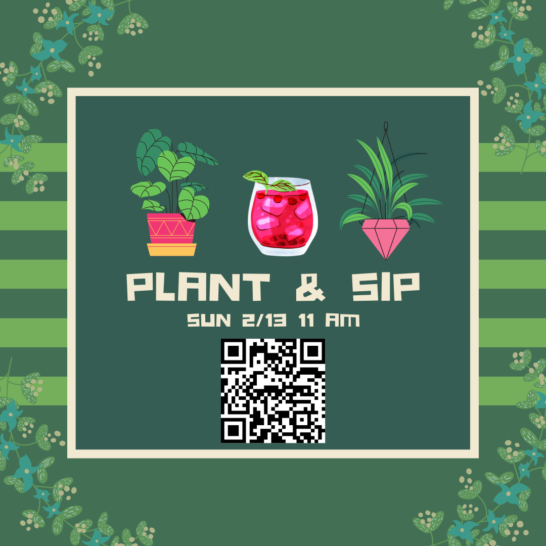 Valentine's Plant & Sip