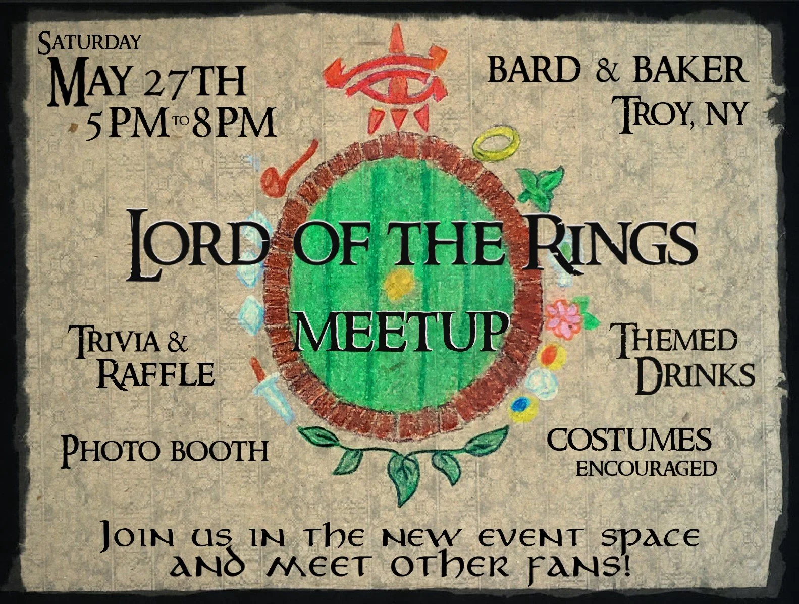 Lord of the Rings Fandom Meetup Night