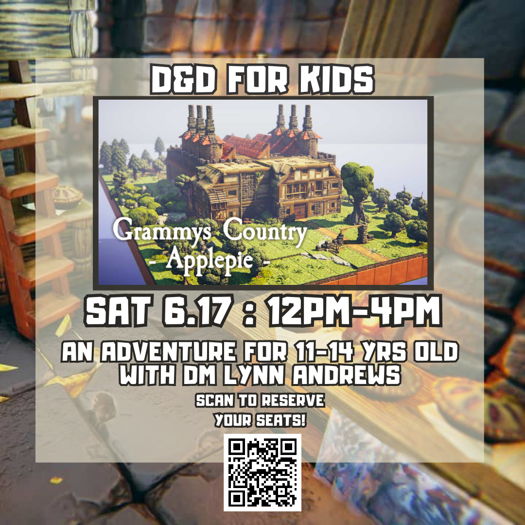 D&D for Kids: 'Grammy's Country Apple Pie'