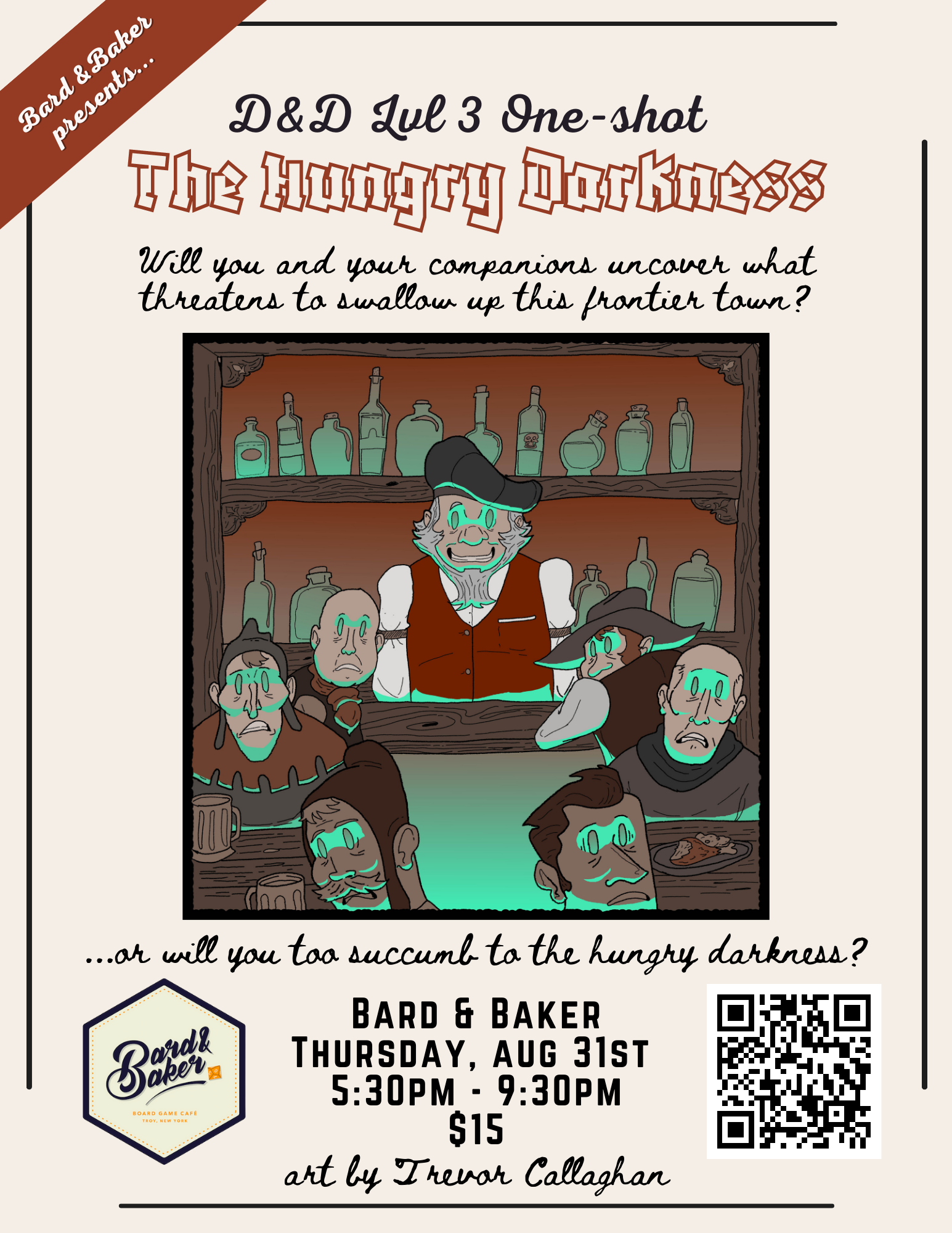D&D Lvl 3 One Shot: The Hungry Darkness