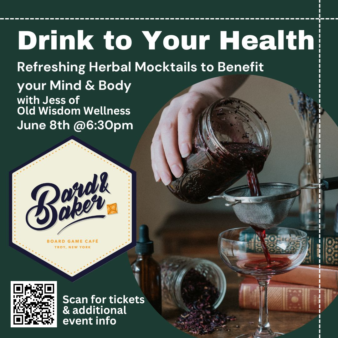 DIY Herbal Mocktail Workshop with Old Wisdom Wellness
