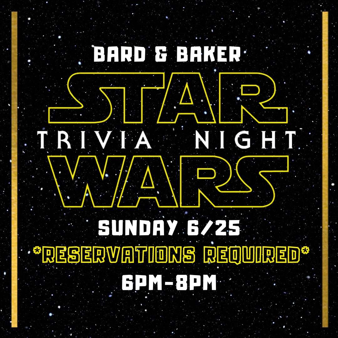 Star Wars Themed Trivia Night
