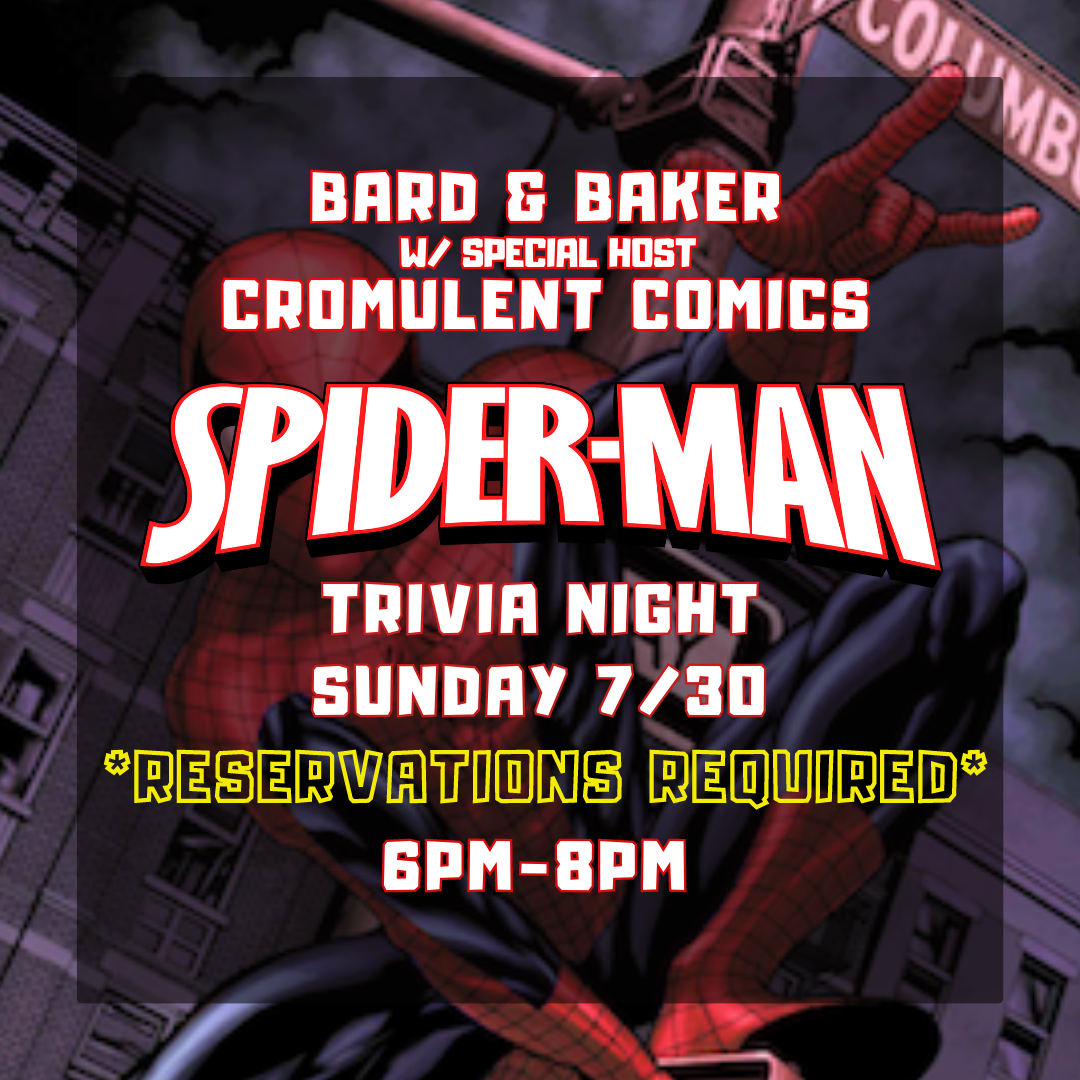 Spiderman Themed Trivia Night