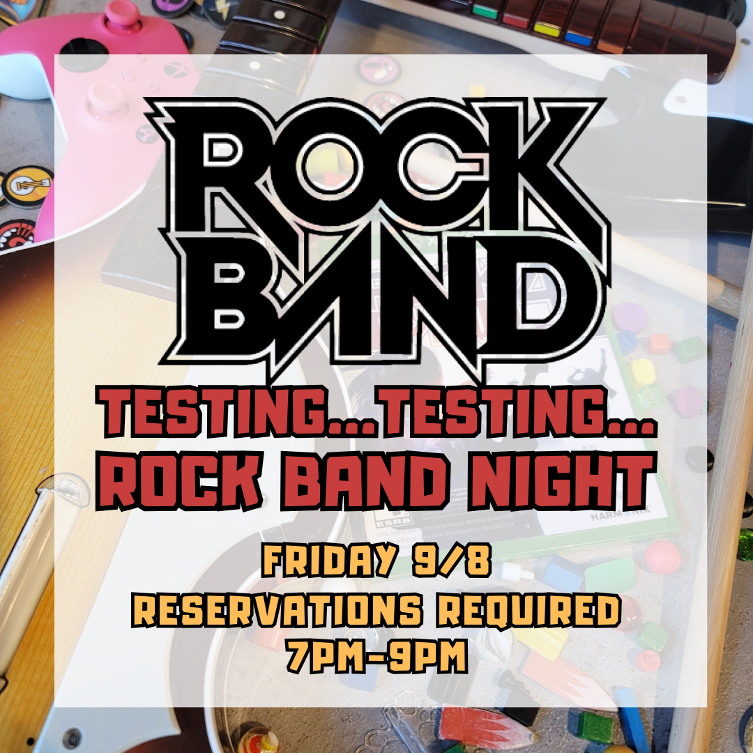 Rock Band Test Night