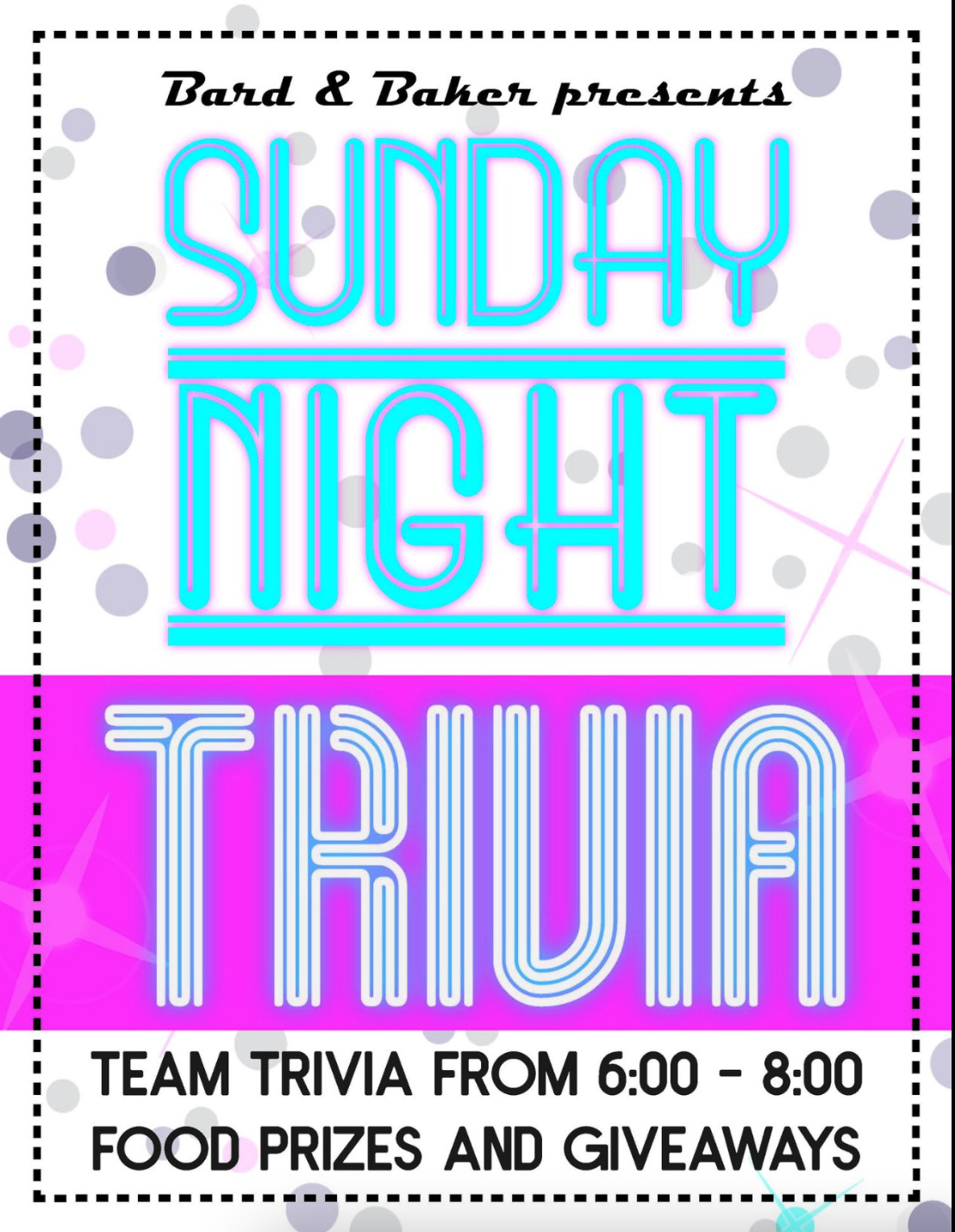 Sunday Night Trivia