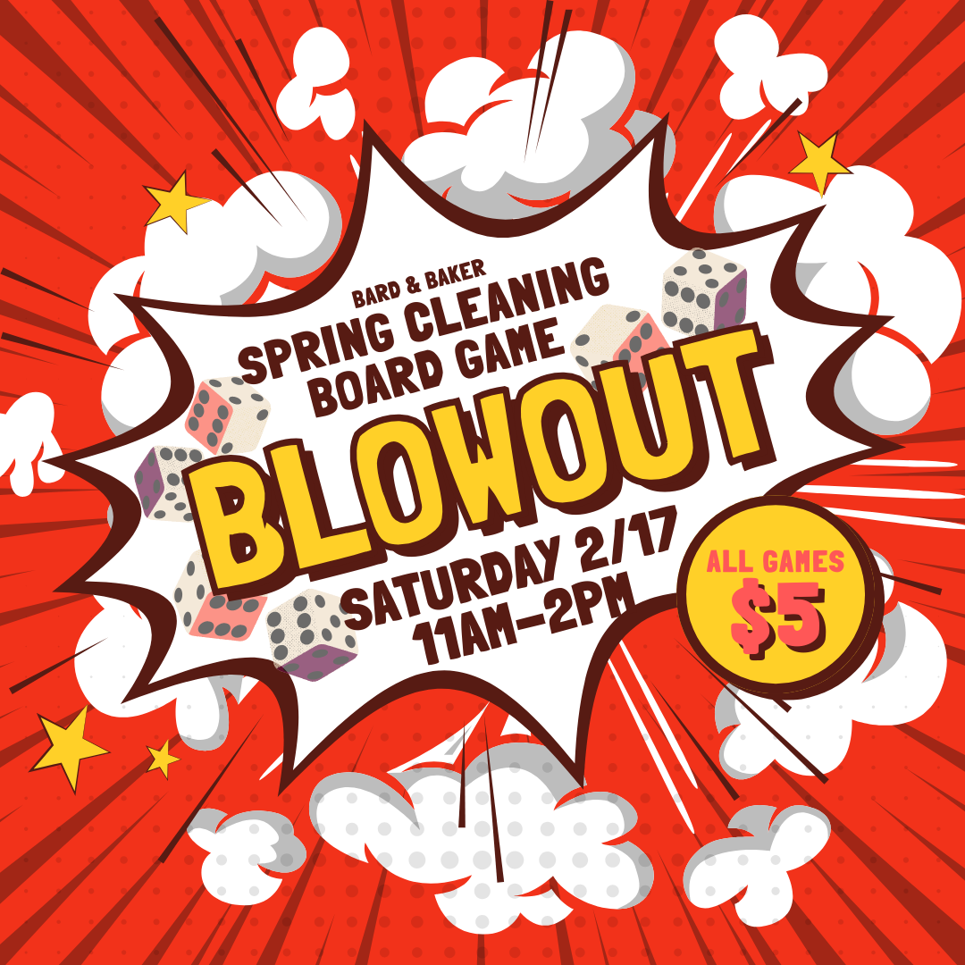 $5 Board Game Blowout Sale!