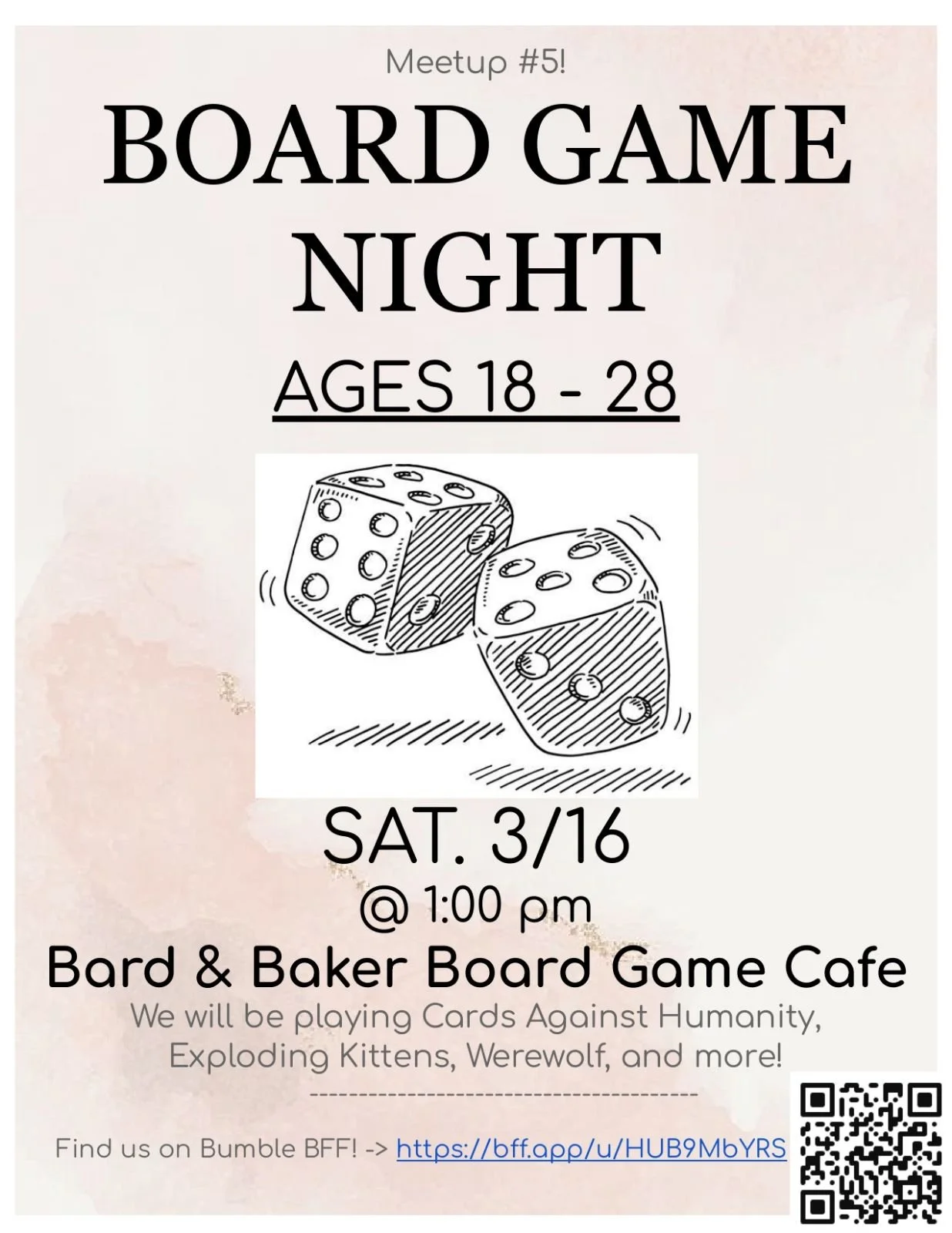 Clifton Park Board Game Group Meetup at Bard & Baker