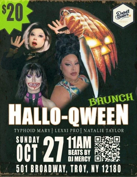 Hallo-Qween Drag Brunch with Typhoid Mary