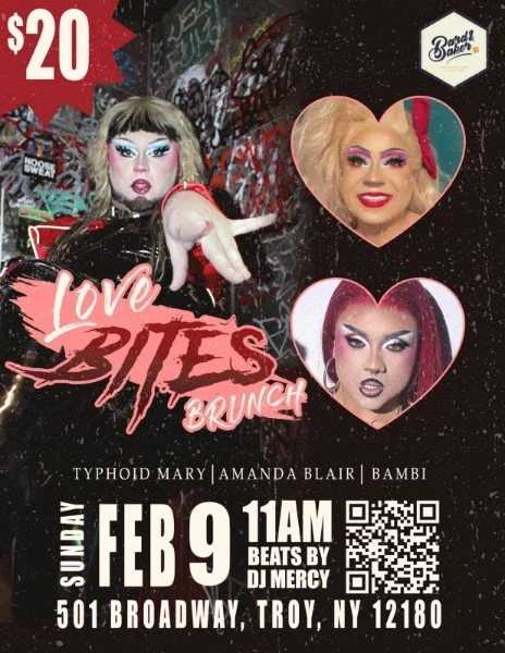 Love Bites Valentine's Drag Brunch by Typhoid Mary