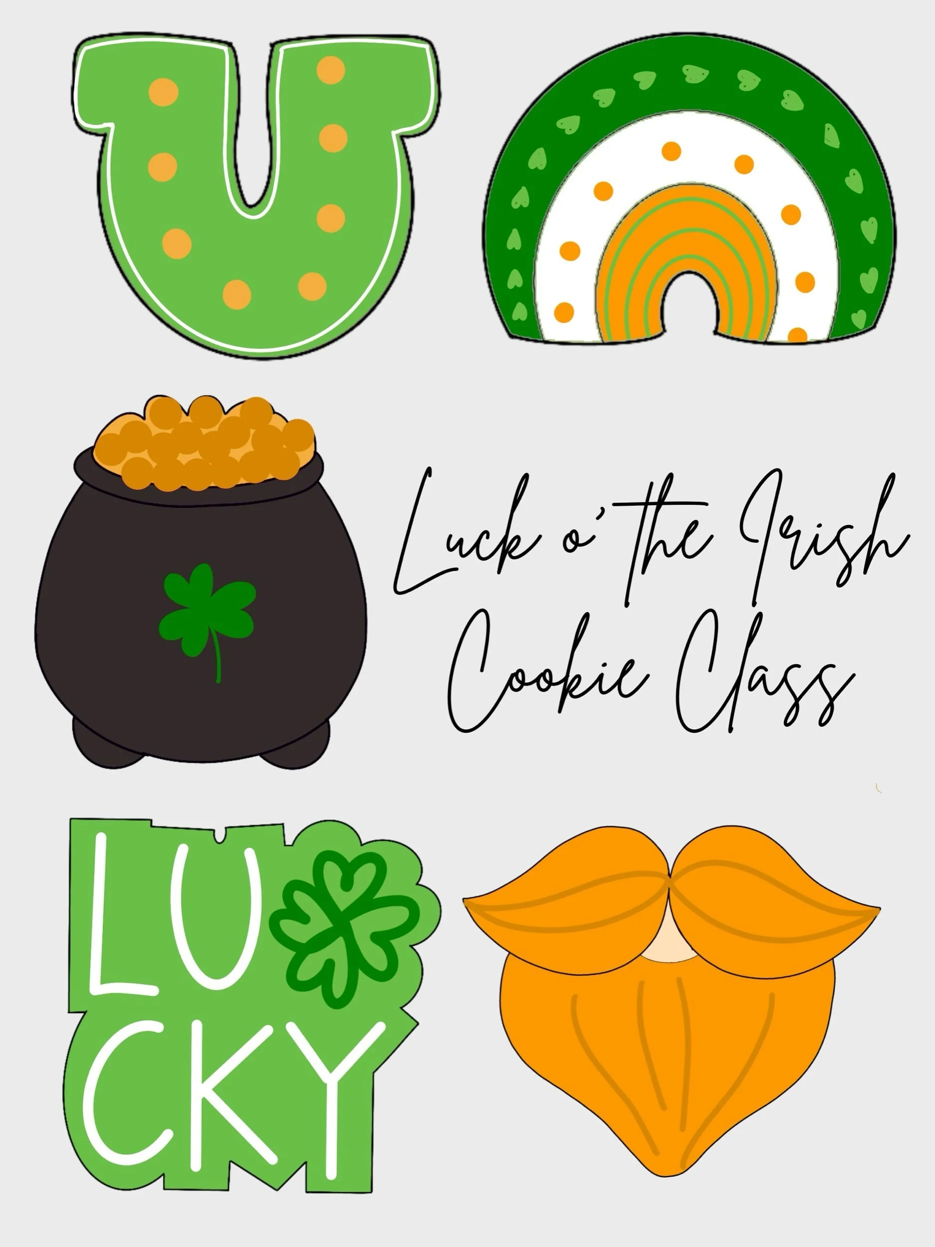'Luck o' the Irish' Cookie Decorating Class with Sweet Dee's Patisserie