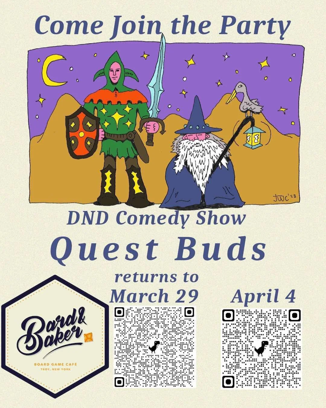 Quest Buds D&D Improv Comedy Show