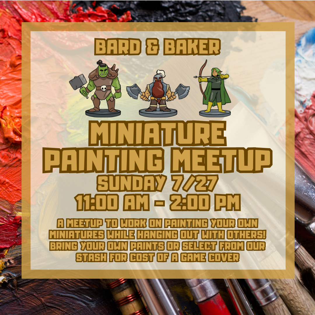 Miniature Painting Meetup