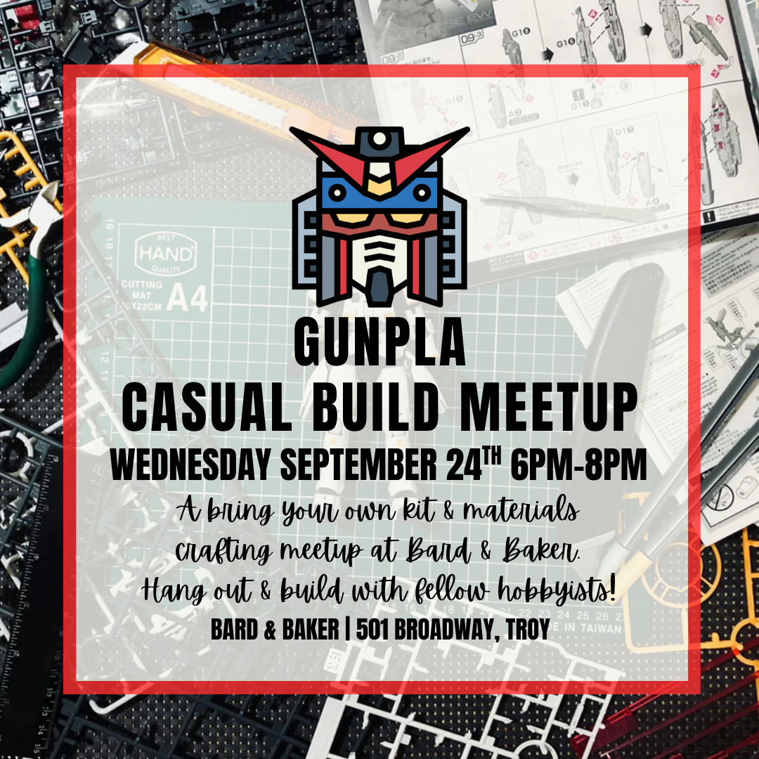 Gunpla Casual Model Building Meetup Night