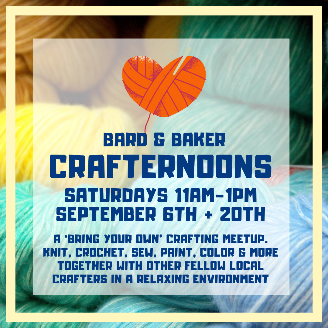 Crafternoons: A 'Bring Your Own' Crafting Meetup