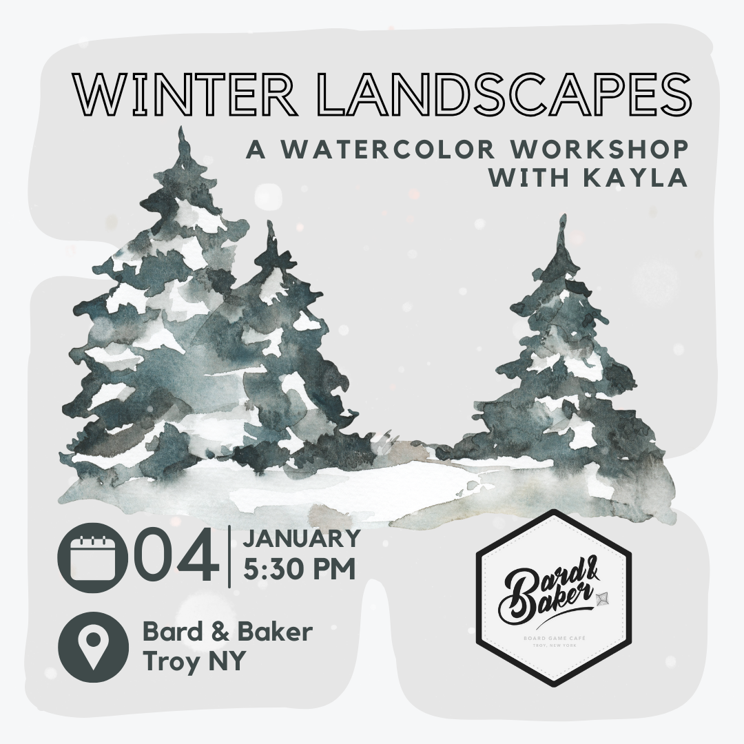 Watercolor Workshop: Winter Landscapes