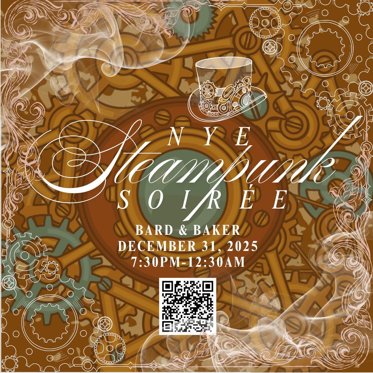 Steampunk Soirée New Years Eve Party