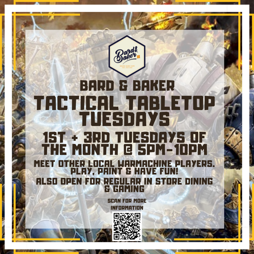 Tactical Tabletop Tuesday: Warmachine Open Play Night