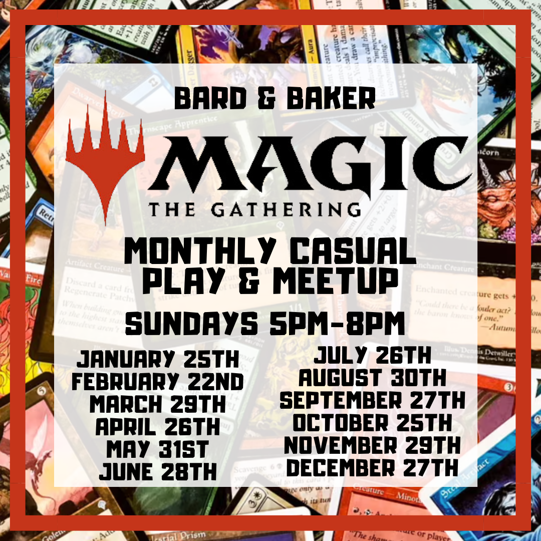 Magic The Gathering Monthly Casual Play &amp; Meetup Night