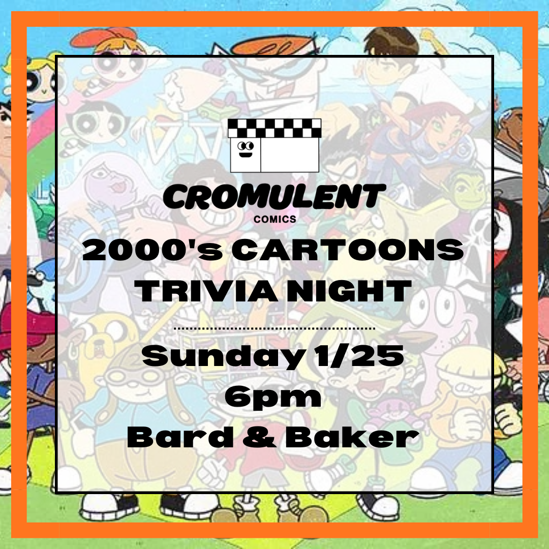 2000's Cartoons Themed Trivia Night with Cromulent Comics
