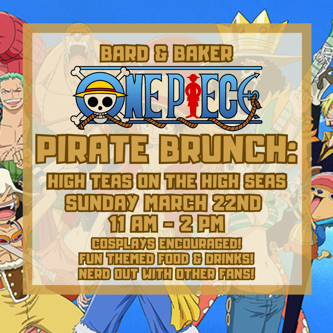 One Piece Pirate Brunch: High Teas on the High Seas